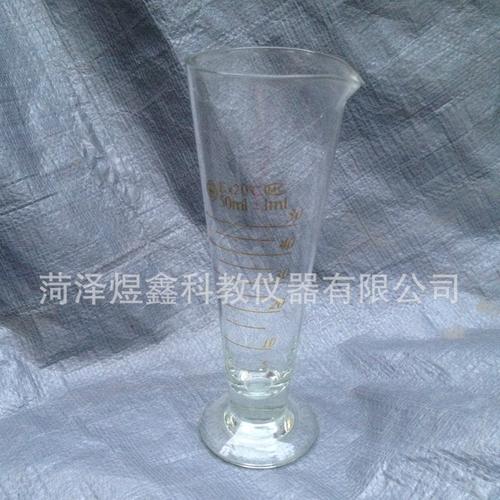 教学仪器厂家 玻璃量杯 50ml 量筒 量杯 玻璃仪器 化学实验器材